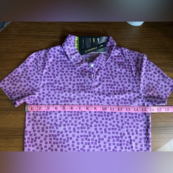 Nike Women's Dri-FIT Printed Golf Polo - Picture 11 of 16